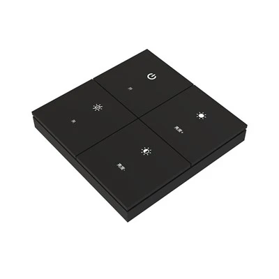 Interruttore del pannello della temperatura a colore singolo wireless 2.4G